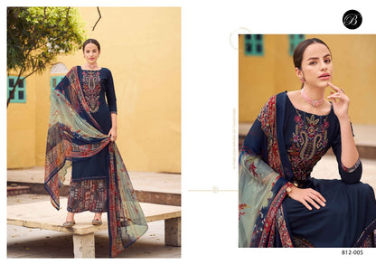 Gulbano Belliza Designer Studio Viscose Rayon Karachi Salwar Suits Wholesaler Ahmedabad