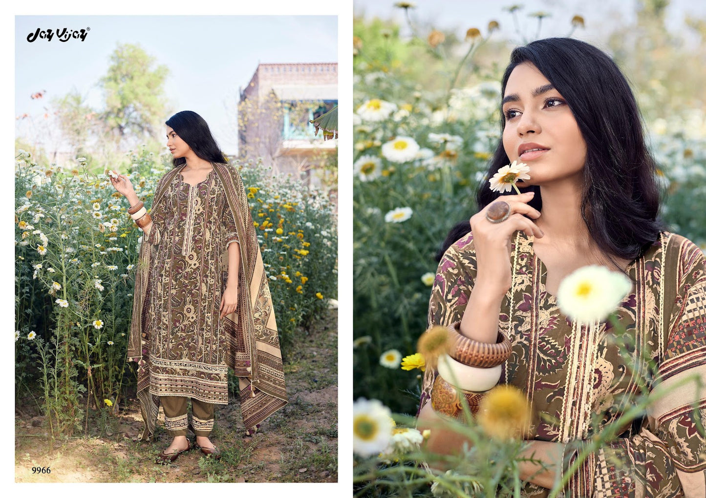 Guldasta Jay Vijay Pure Cotton Pant Style Suits Supplier Gujarat