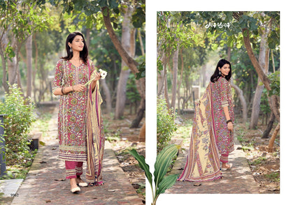 Guldasta Jay Vijay Pure Cotton Pant Style Suits Supplier Gujarat