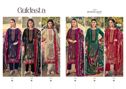 Guldasta Mumtaz Arts Lawn Cotton Karachi Salwar Suits Exporter Ahmedabad