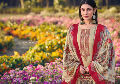 Guldasta Mumtaz Arts Lawn Cotton Karachi Salwar Suits Exporter Ahmedabad