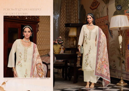 Gulfam Belliza Designer Studio Muslin Karachi Salwar Suits Supplier Gujarat