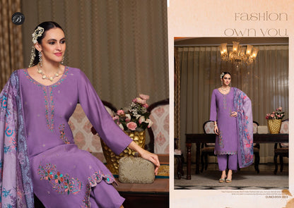 Gulfam Belliza Designer Studio Muslin Karachi Salwar Suits Supplier Gujarat