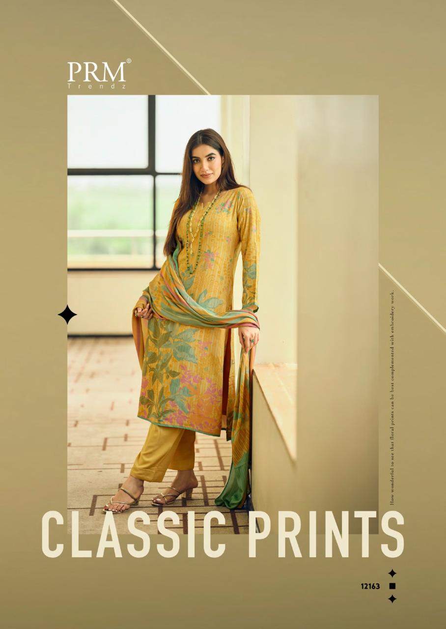 Gulfem Prm Trendz Viscose Pashmina Suits Supplier