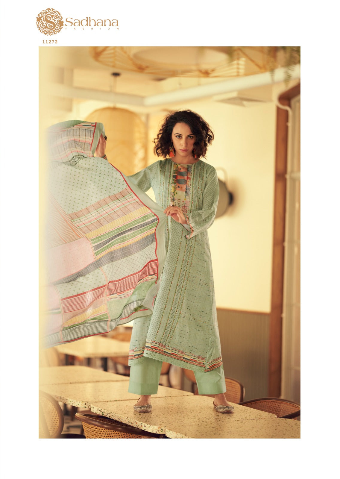 Gulfidan Sadhana Pure Jaam Plazzo Style Suits Wholesaler Gujarat
