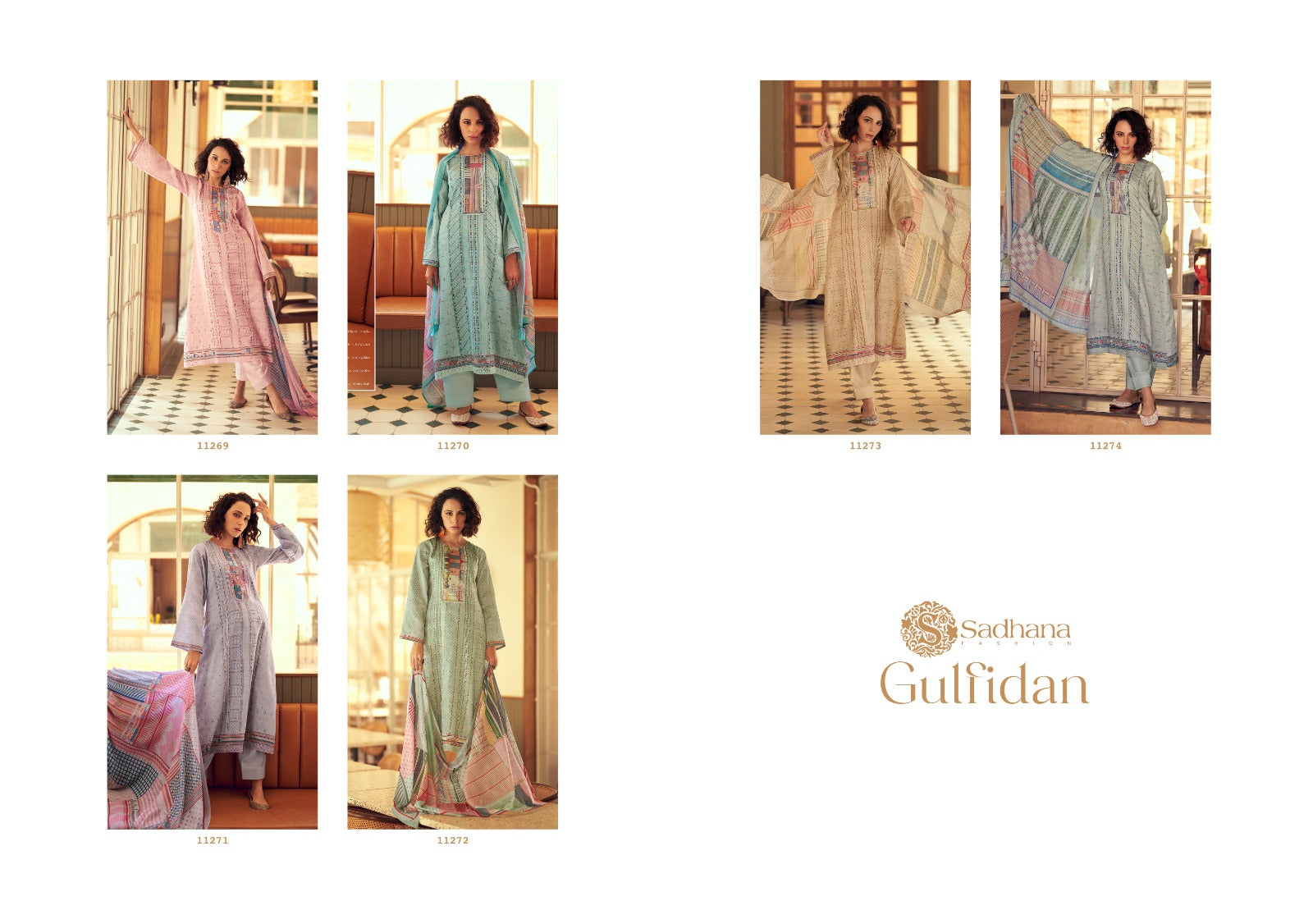 Gulfidan Sadhana Pure Jaam Plazzo Style Suits Wholesaler Gujarat
