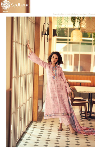 Gulfidan Sadhana Pure Jaam Plazzo Style Suits Wholesaler Gujarat
