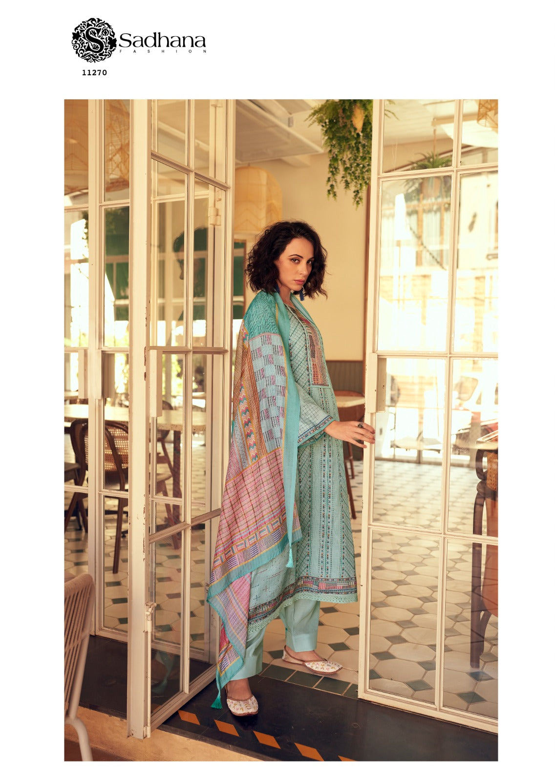 Gulfidan Sadhana Pure Jaam Plazzo Style Suits Wholesaler Gujarat