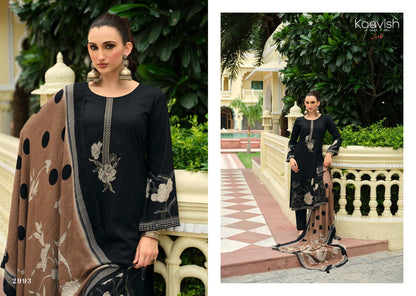 Gulfizaa Kaavish Viscose Pashmina Suits Manufacturer India