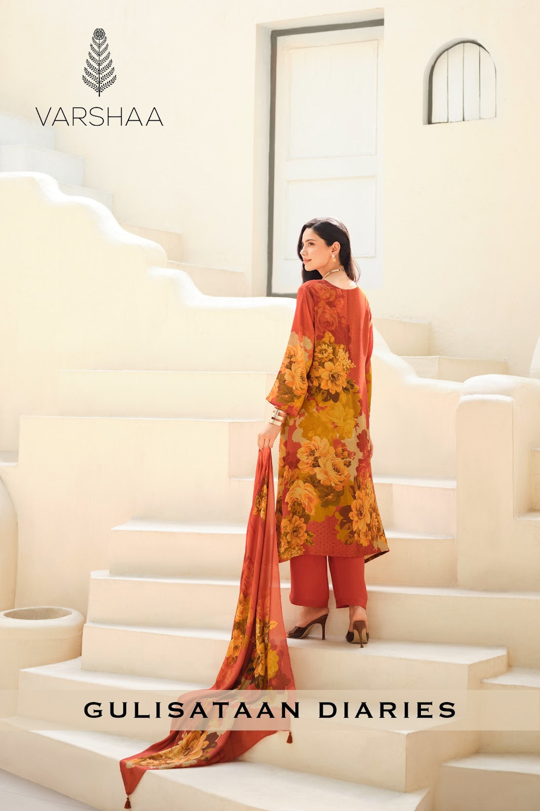 Gulisataan Diaries Varshaa Viscose Muslin Pant Style Suits Wholesale Rate