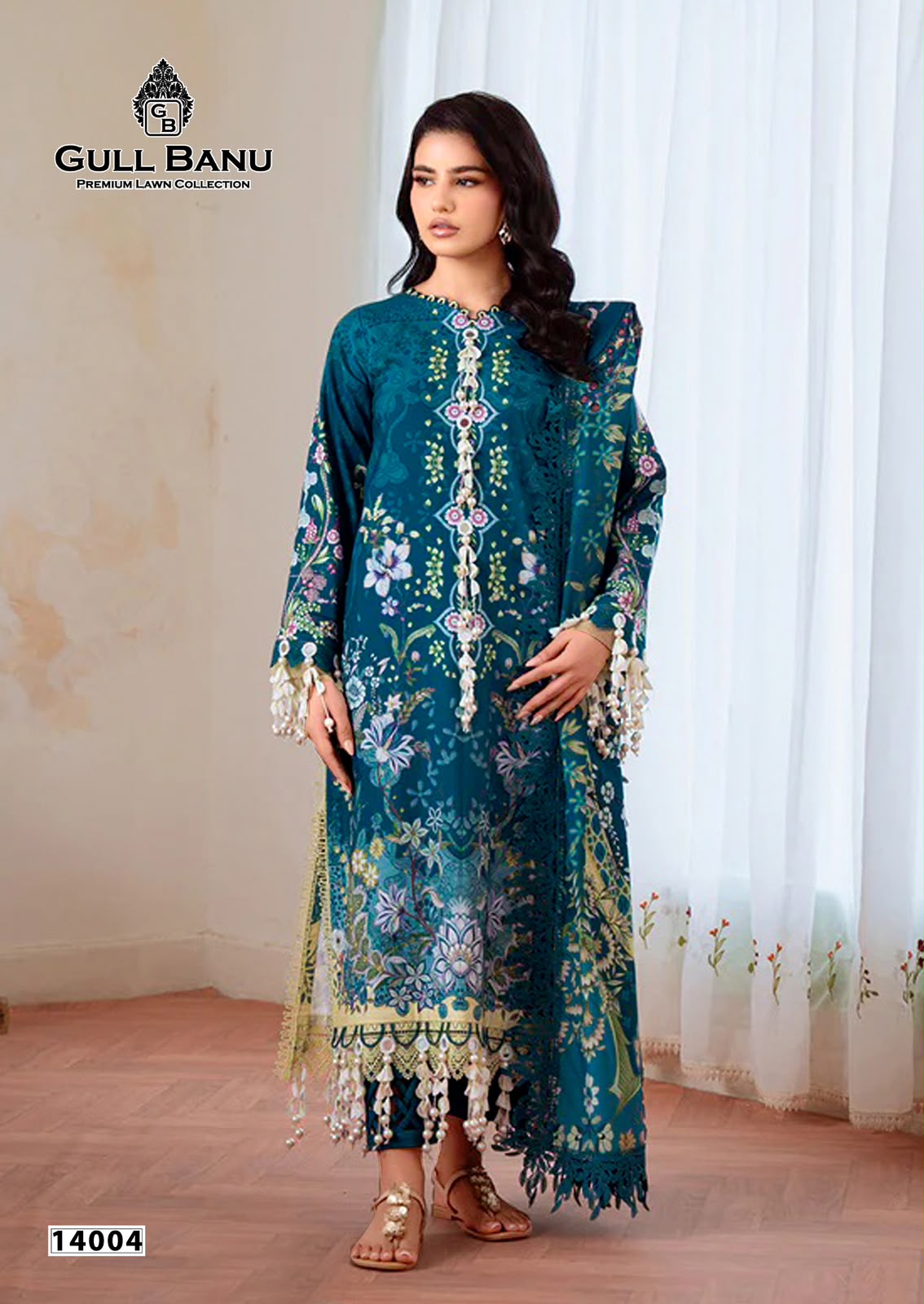 Gull Banu Vol 14 Gul Ahmed Cotton Karachi Salwar Suits Wholesale Price