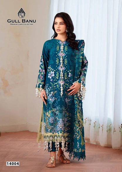Gull Banu Vol 14 Gul Ahmed Cotton Karachi Salwar Suits Wholesale Price
