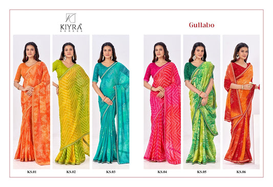 Gullabo Kiyra Sarees Wholesale Price