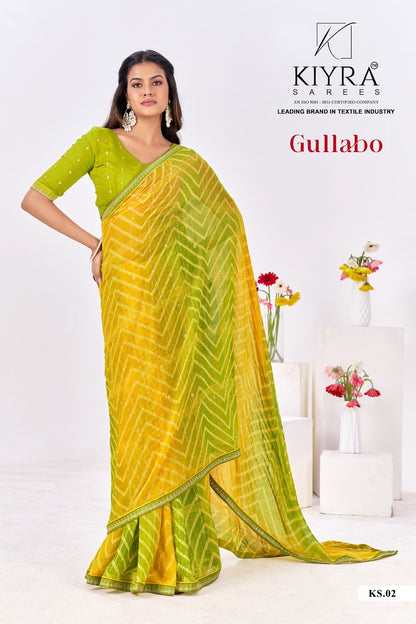 Gullabo Kiyra Sarees Wholesale Price