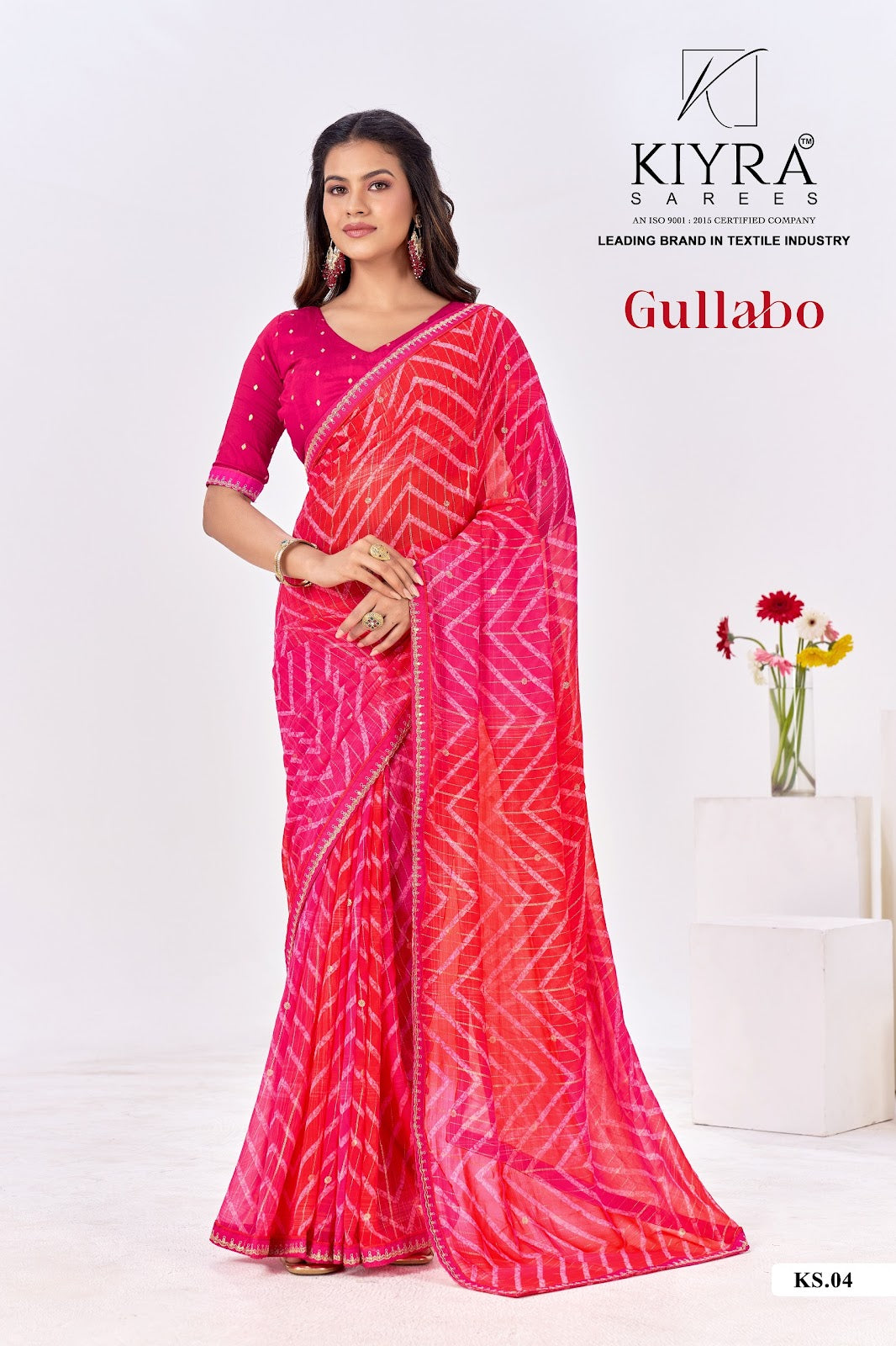 Gullabo Kiyra Sarees Wholesale Price