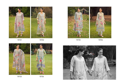 Gulmarg Jay Vijay Shai Pure Linen Pant Style Suits Manufacturer