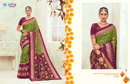 Gulmarg Silk Vol 6 Vipul Sarees Wholesaler