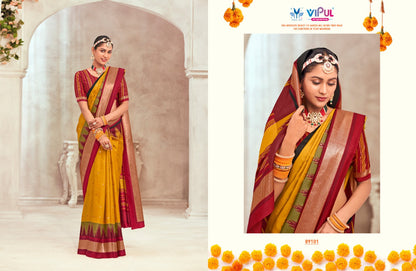 Gulmarg Silk Vol 6 Vipul Sarees Wholesaler