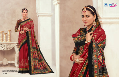 Gulmarg Silk Vol 6 Vipul Sarees Wholesaler