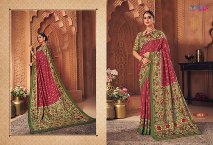 Gulmarg Silk Vol 7 Vipul Soft Silk Sarees Wholesale