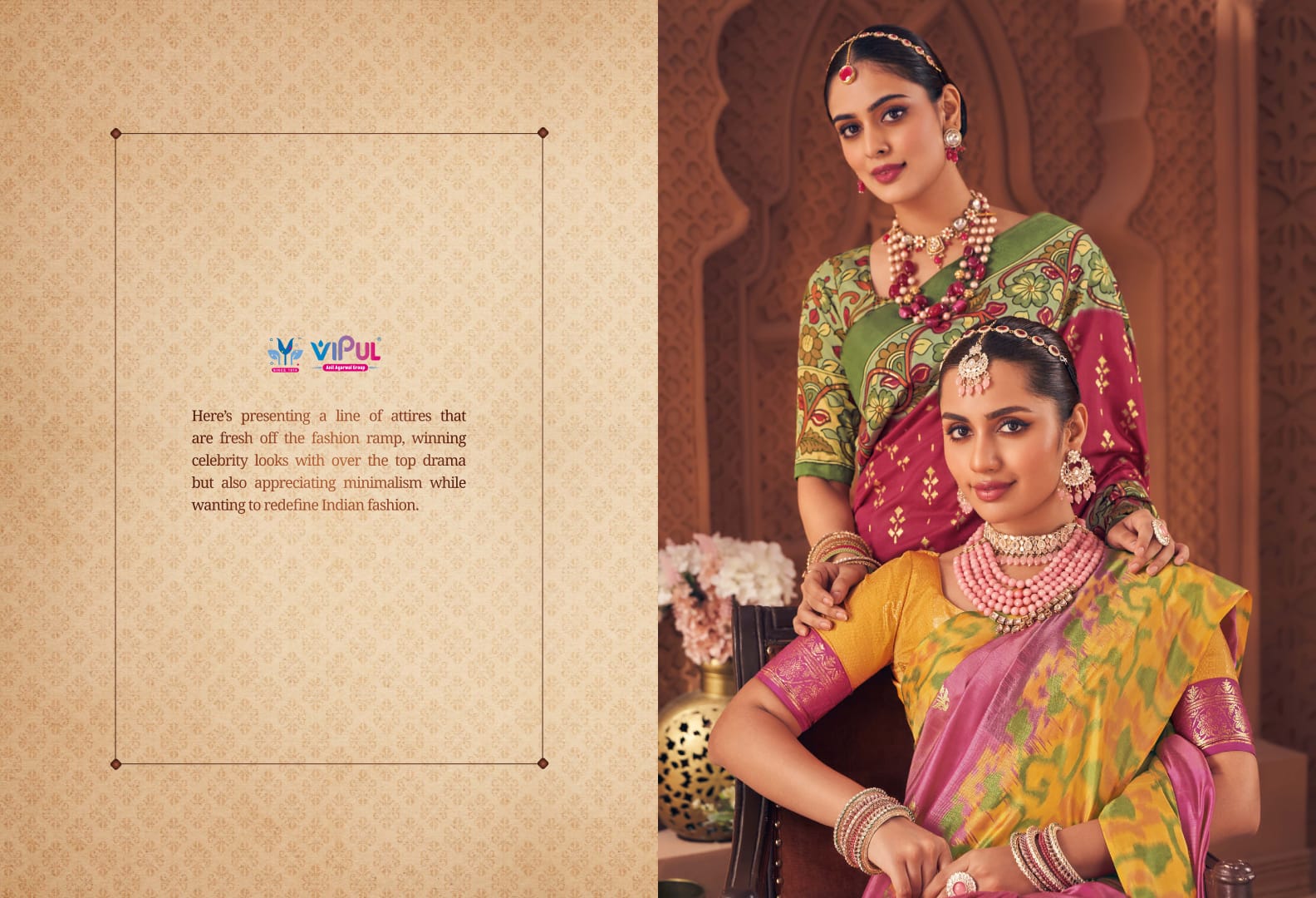 Gulmarg Silk Vol 7 Vipul Soft Silk Sarees Wholesale