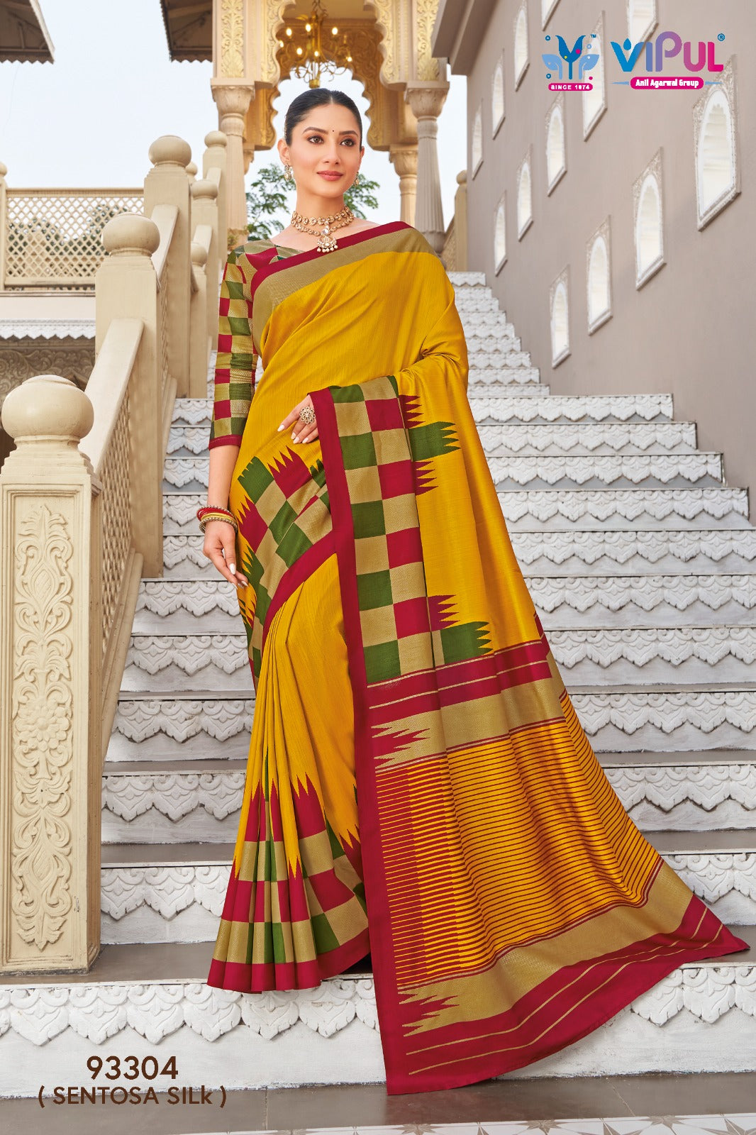 Gulmarg Silk Vol 8 Vipul Soft Silk Sarees Manufacturer India