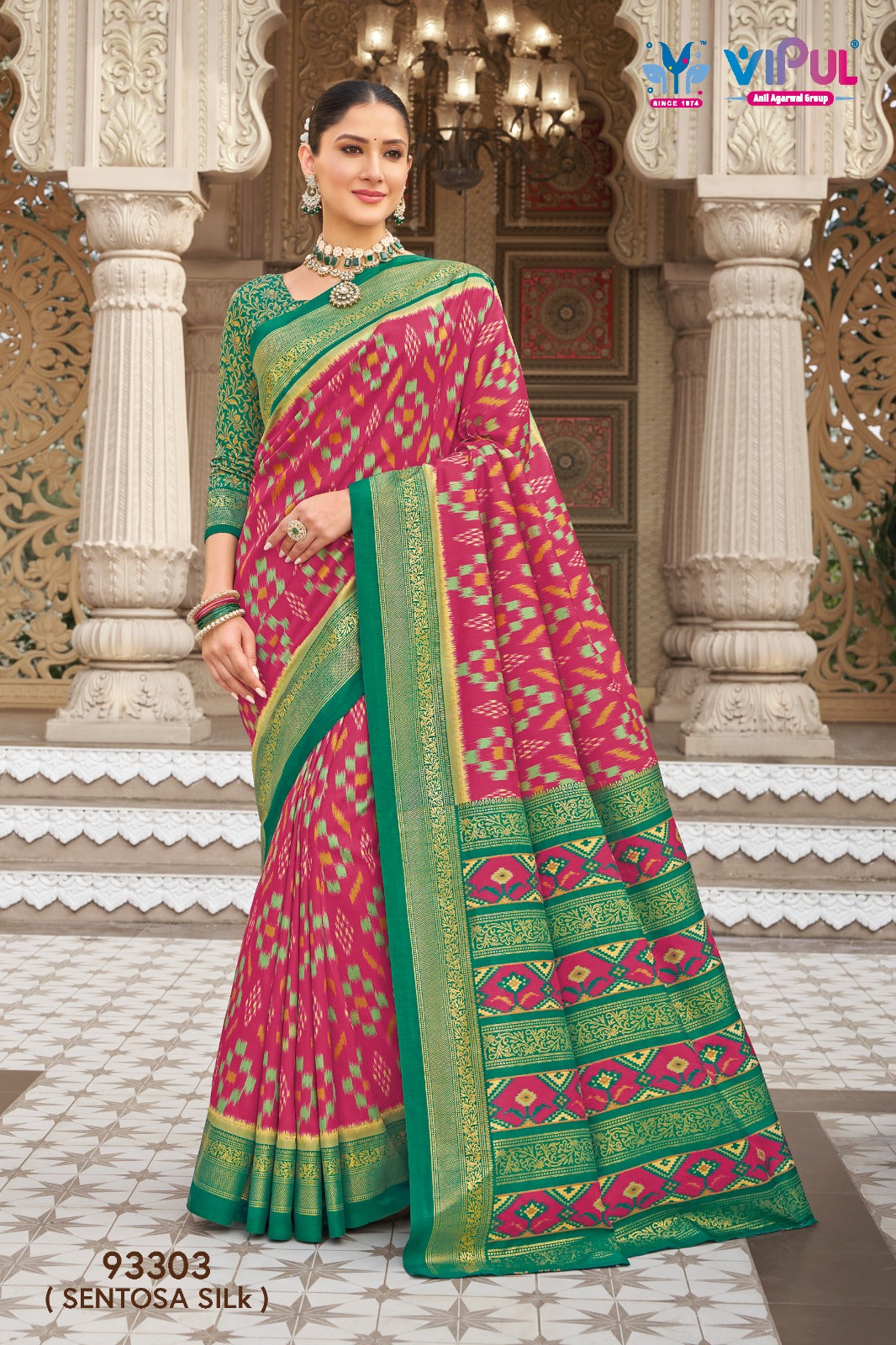 Gulmarg Silk Vol 8 Vipul Soft Silk Sarees Manufacturer India