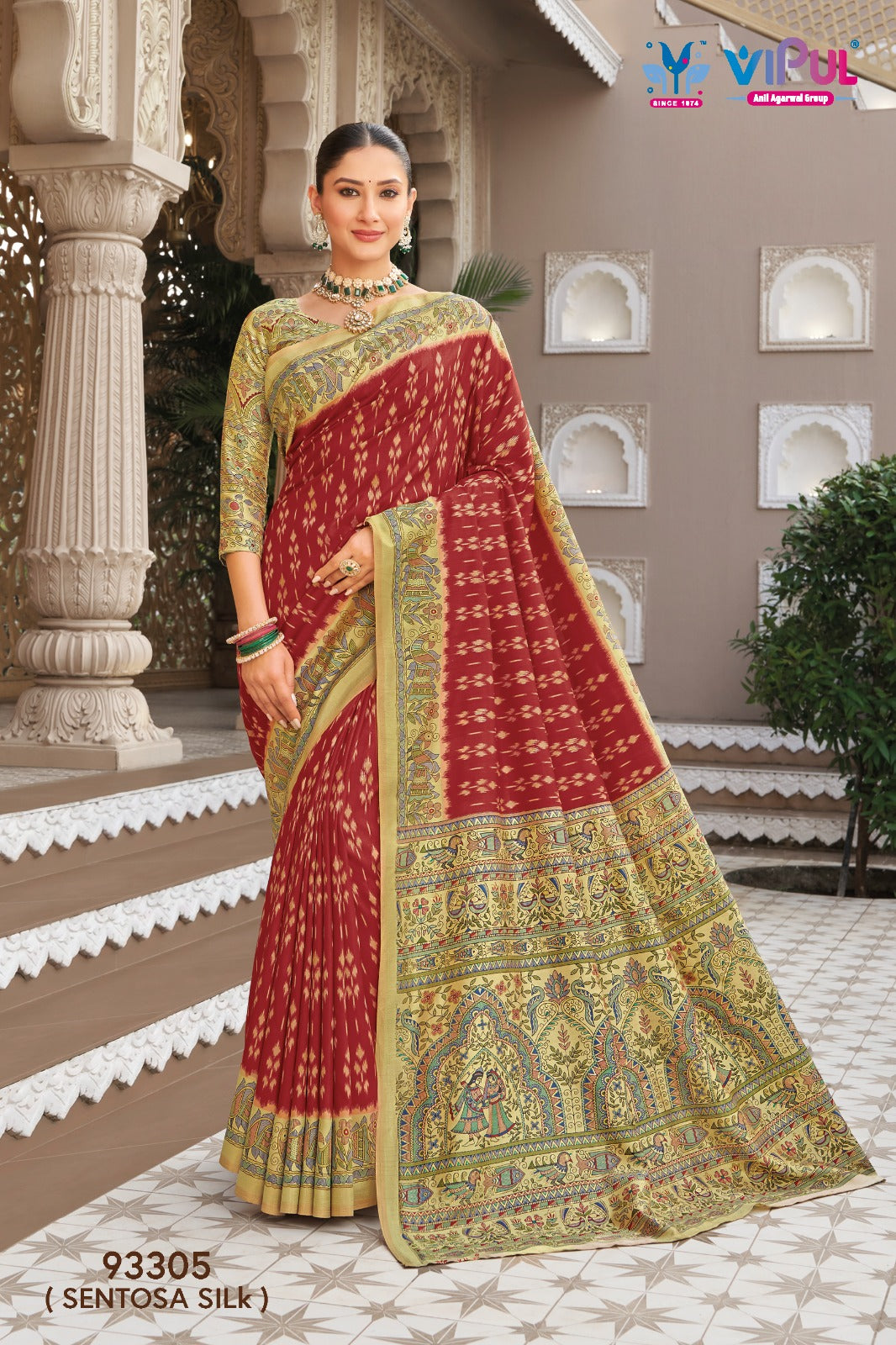 Gulmarg Silk Vol 8 Vipul Soft Silk Sarees Manufacturer India