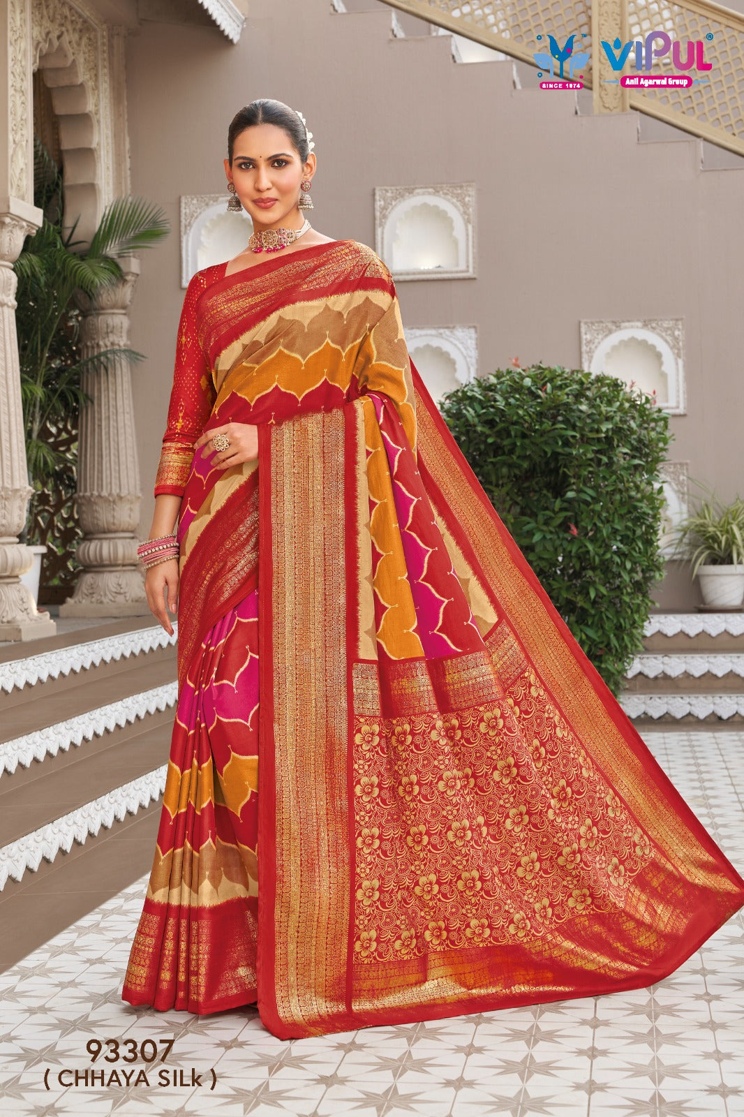 Gulmarg Silk Vol 8 Vipul Soft Silk Sarees Manufacturer India