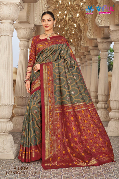 Gulmarg Silk Vol 8 Vipul Soft Silk Sarees Manufacturer India