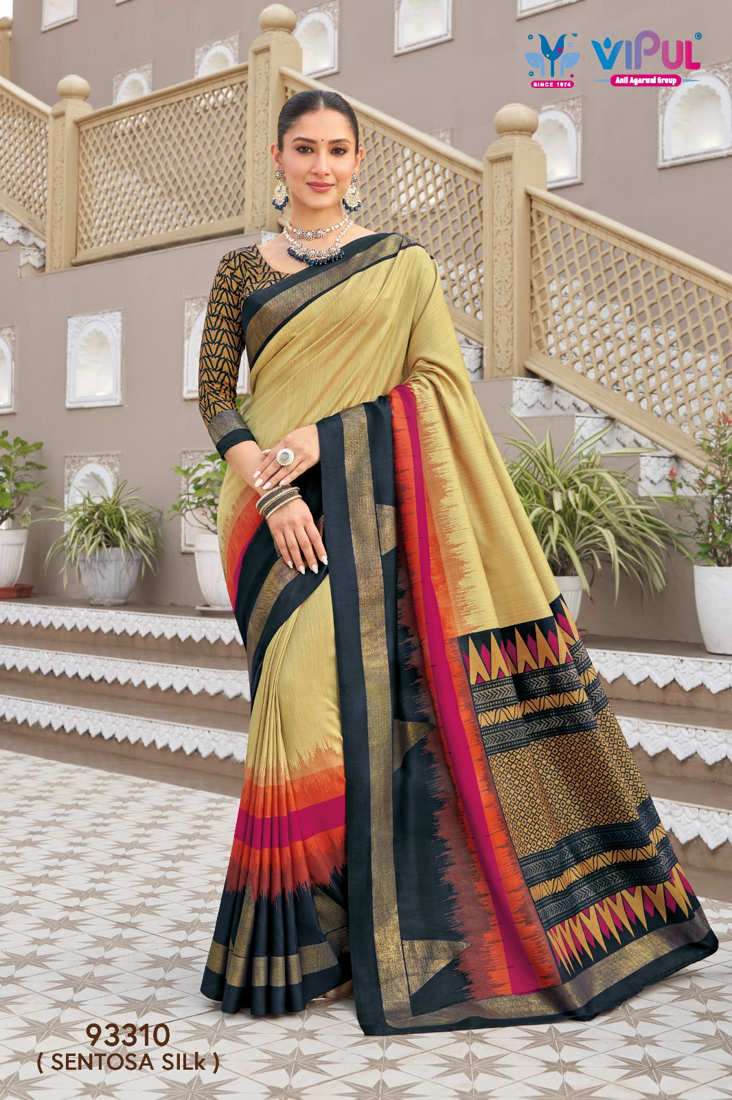 Gulmarg Silk Vol 8 Vipul Soft Silk Sarees Manufacturer India