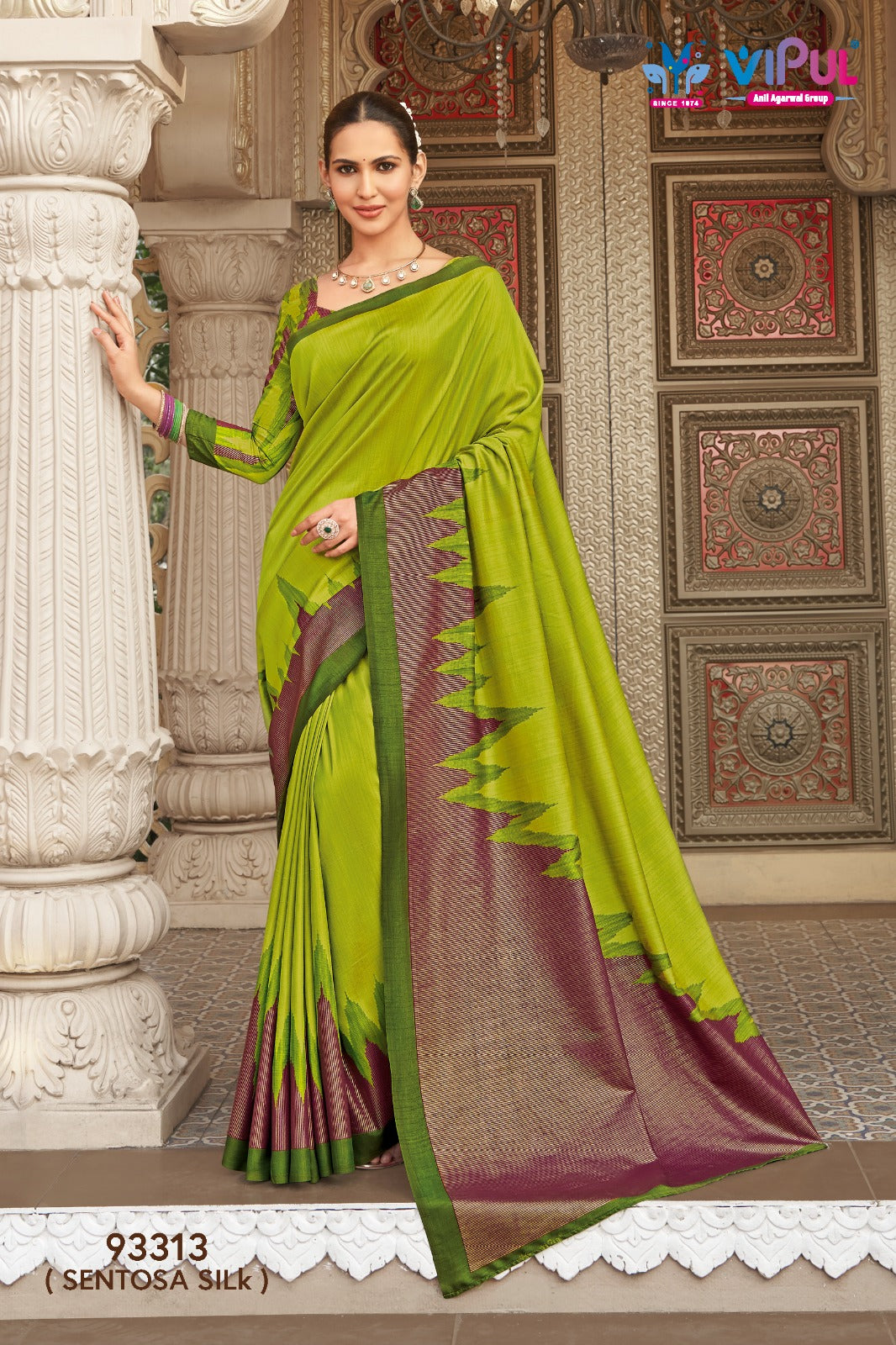Gulmarg Silk Vol 8 Vipul Soft Silk Sarees Manufacturer India