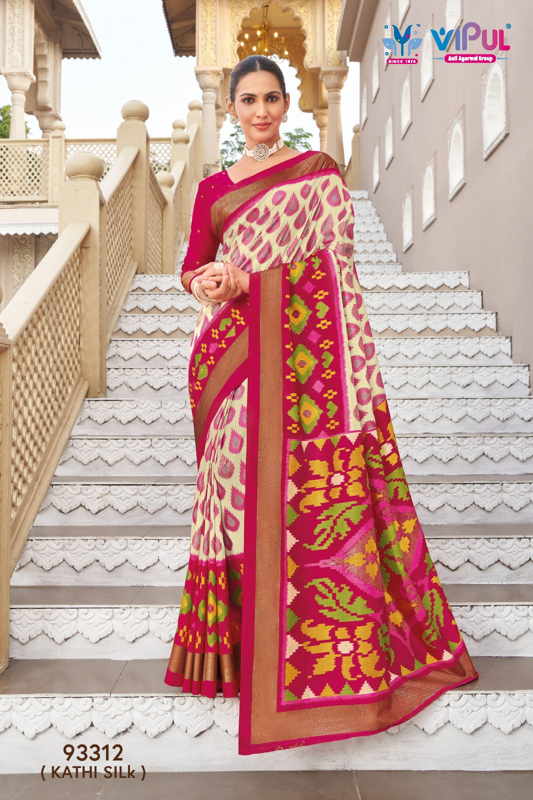 Gulmarg Silk Vol 8 Vipul Soft Silk Sarees Manufacturer India