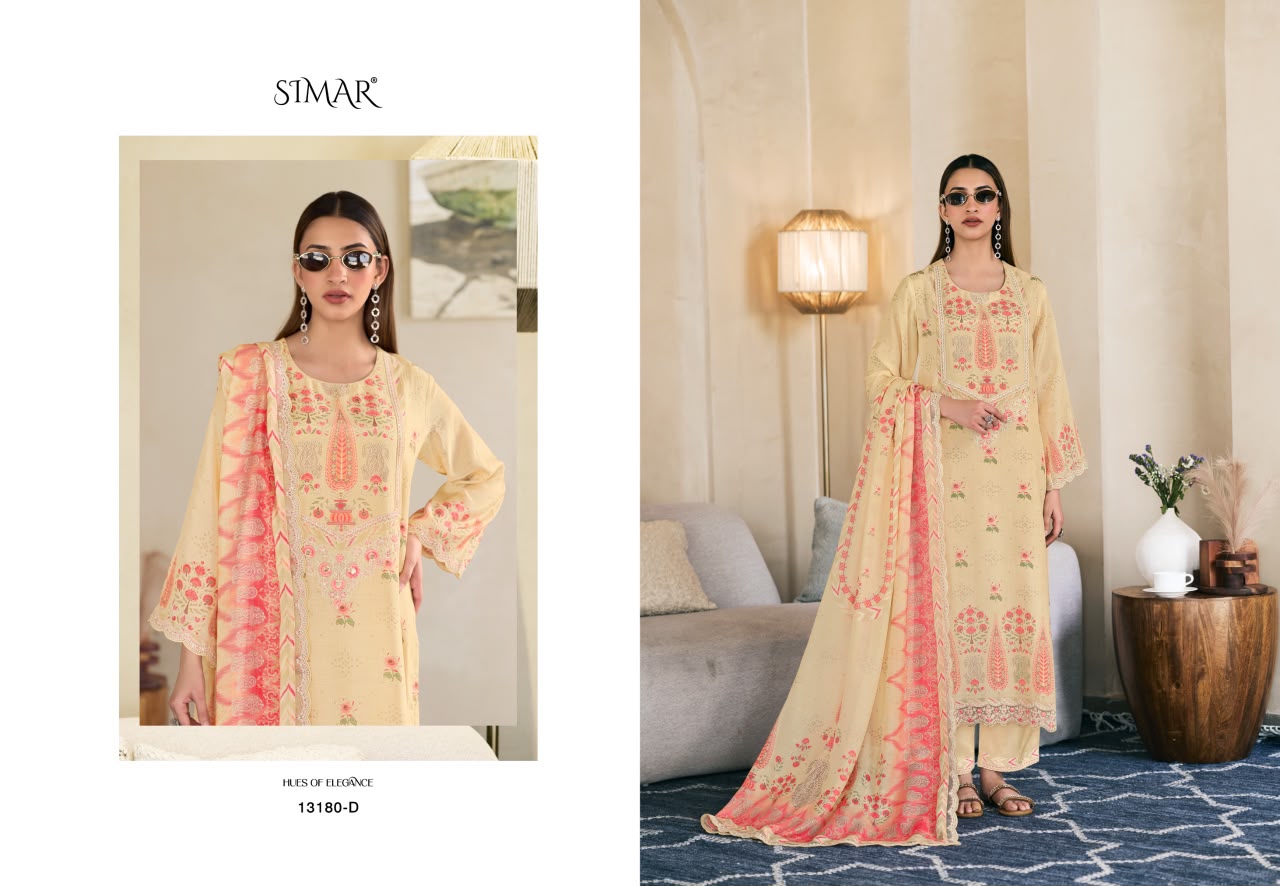 Gulmehr Muslin Simar Viscose Pant Style Suits Wholesale Rate