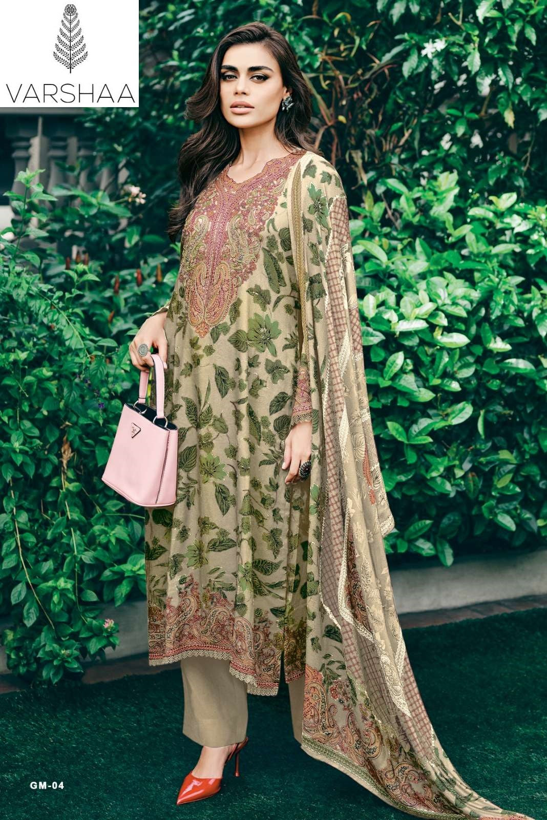 Gulmehr Varshaa Tissue Simmer Pant Style Suits Manufacturer India