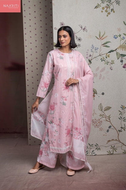 Gulmo 2 Naariti Cotton Plazzo Style Suits Manufacturer Gujarat