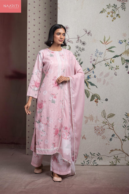 Gulmo 2 Naariti Cotton Plazzo Style Suits Manufacturer Gujarat