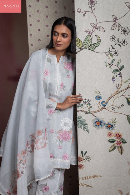 Gulmo 2 Naariti Cotton Plazzo Style Suits Manufacturer Gujarat