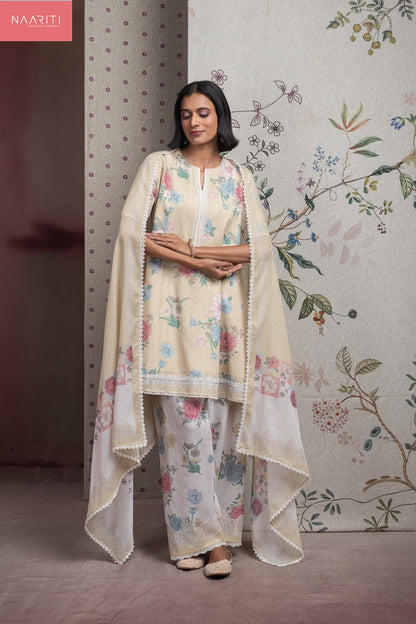 Gulmo Naariti Cotton Pant Style Suits Wholesaler India