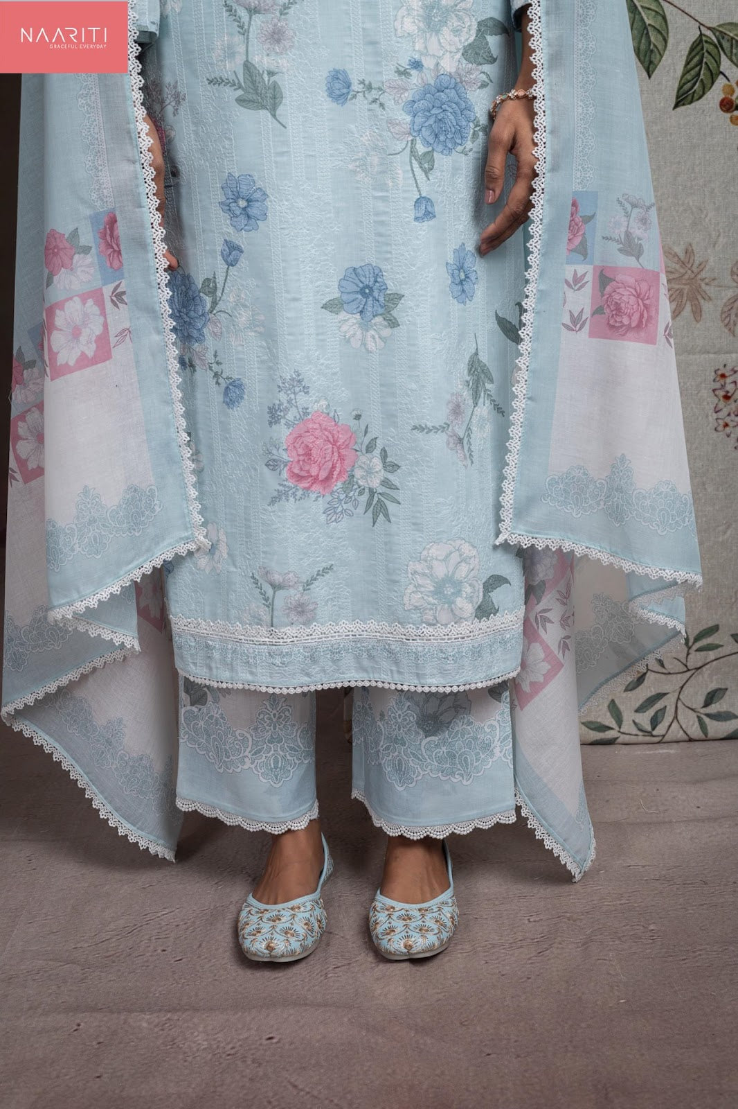 Gulmo Naariti Cotton Pant Style Suits Wholesaler India