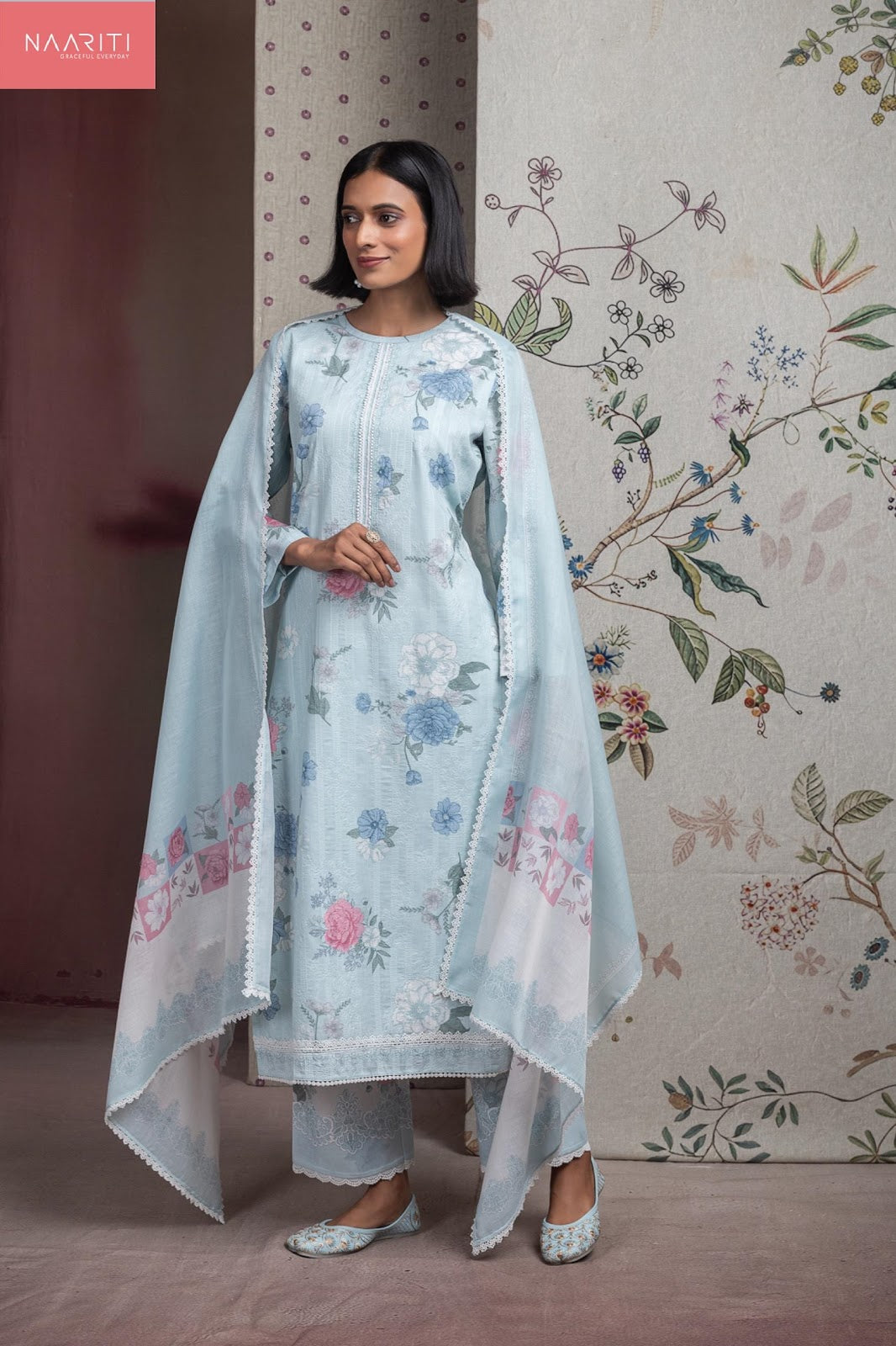 Gulmo Naariti Cotton Pant Style Suits Wholesaler India