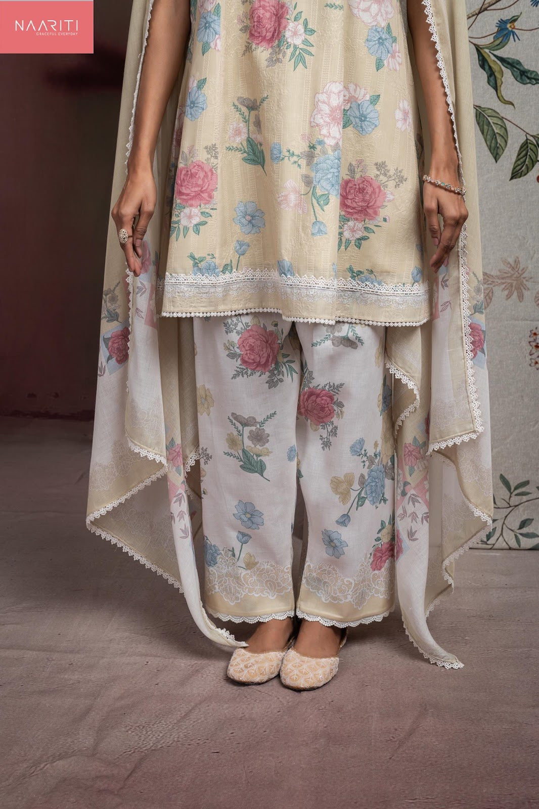 Gulmo Naariti Cotton Pant Style Suits Wholesaler India