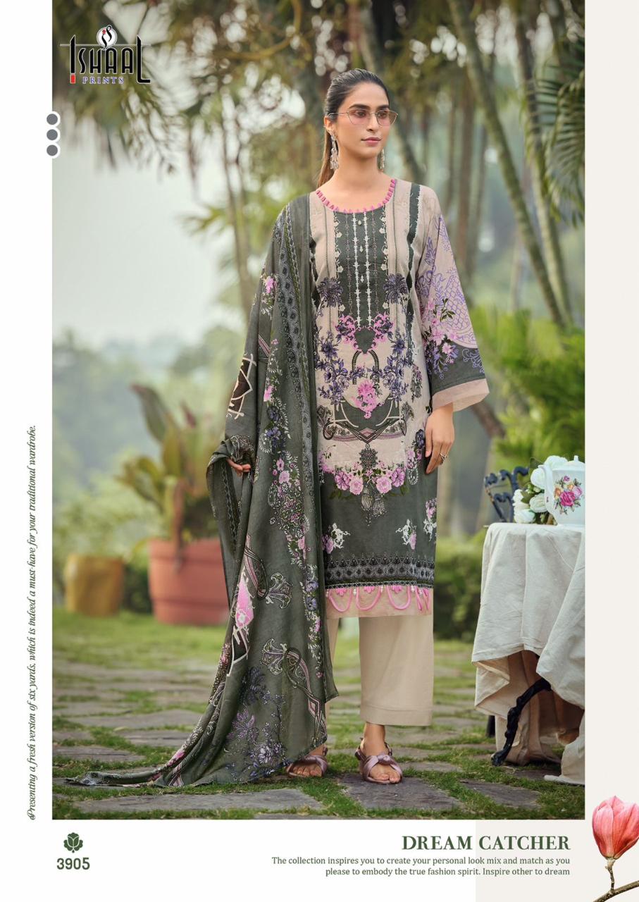Gulmohar Combo 39-40 Series Ishaal Prints Lawn Karachi Salwar Suits Supplier India