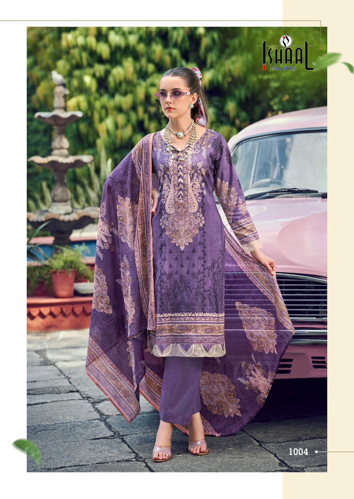 Gulmohar Combo Ishaal Prints Pure Lawn Karachi Readymade Suits Manufacturer