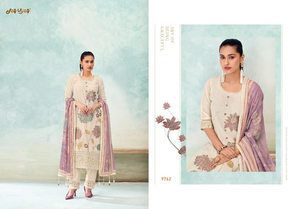 Gulmohar Linen Jay Vijay Jacquard Pant Style Suits Wholesaler India