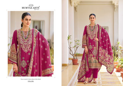 Gulmohar Mumtaz Arts Viscose Muslin Karachi Salwar Suits Exporter Ahmedabad