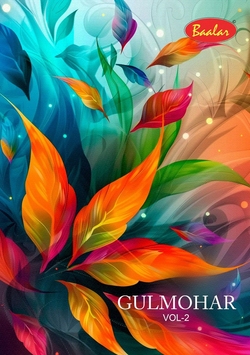 Gulmohar Vol 2 Baalar Heavy Cotton Karachi Salwar Suits Wholesale Price