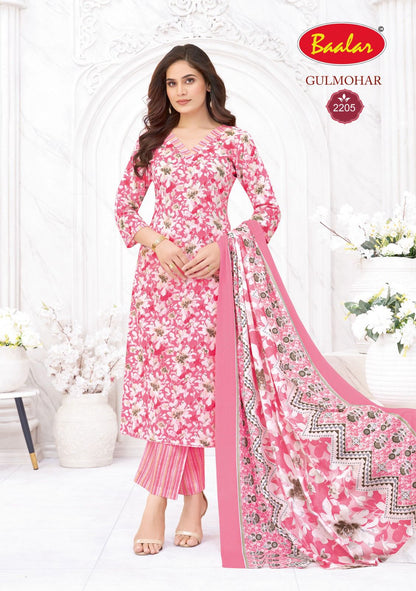 Gulmohar Vol 2 Baalar Cotton Readymade Pant Style Suits Supplier India