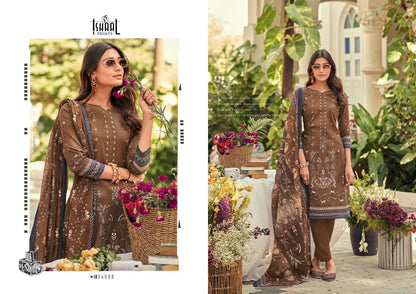 Gulmohar Vol 34 Ishaal Prints Lawn Karachi Salwar Suits Wholesale Price