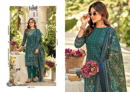 Gulmohar Vol 34 Ishaal Prints Lawn Karachi Salwar Suits Wholesale Price